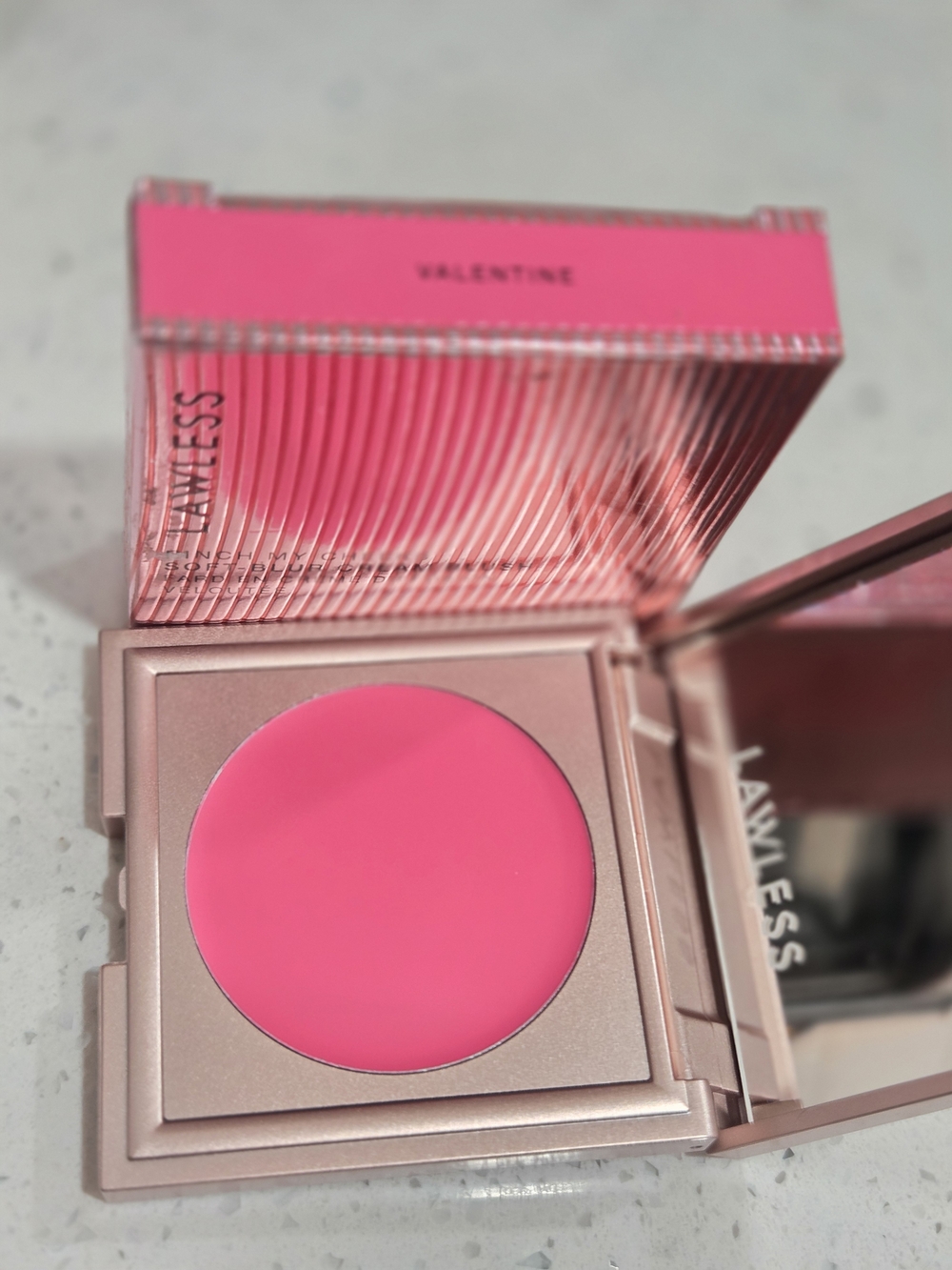 LAWLESS Pinch My Cheeks Soft Blur Cream Blush- VALENTINE